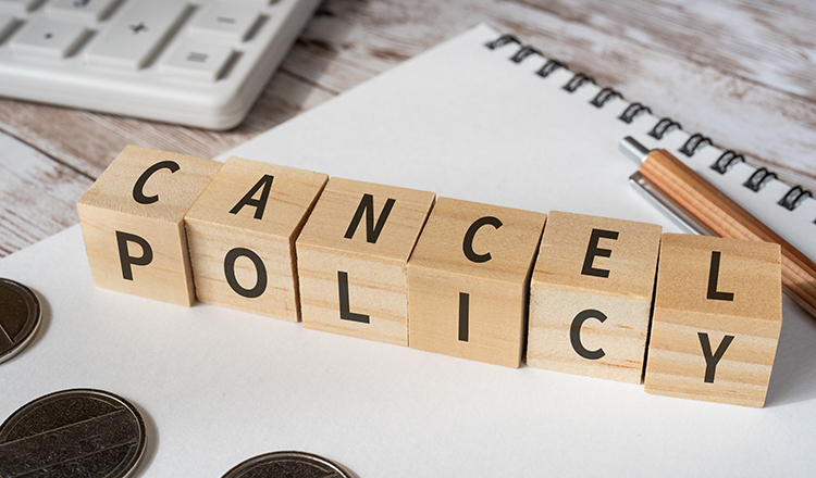 キャンセルポリシー